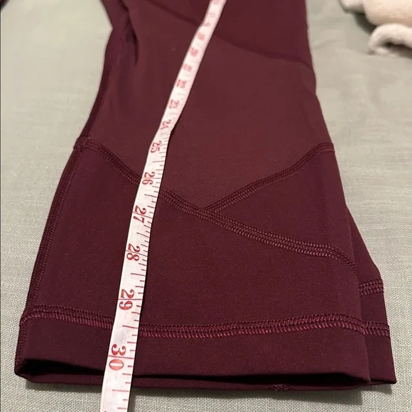 lululemon athletica Burgundy Leggings - Picture 9 of 9